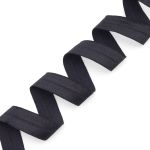 Резинка бельевая (окантовочная) блестящая 25.0 мм / 50 метров, черный