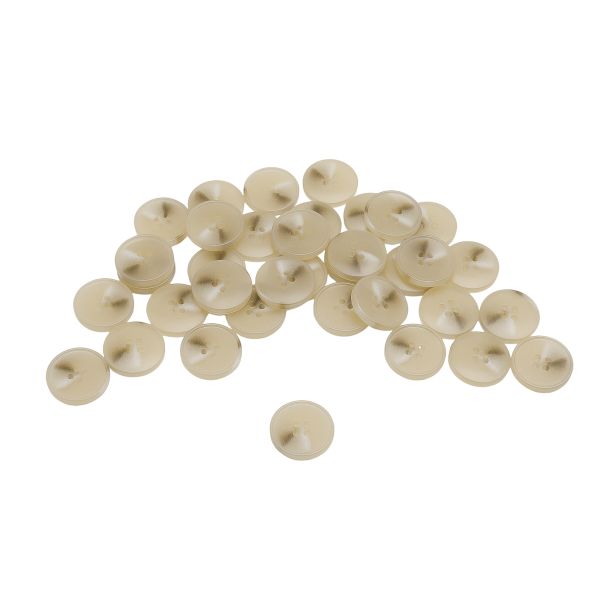 Пуговицы 4 прокола 35L=22 мм, пластик, col. D бежевый, 36 шт, CN2836