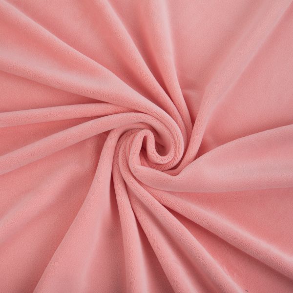 Велюр 240 г/м², 150х185±5 см, персик/peach, Gamma VELRN