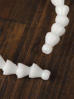 Скелет для кукол и игрушек 45 см, со ступнями ног 10 звеньев - 11 см, ноги 12 звеньев - 13 см