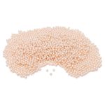 Бусины пластик под жемчуг ⌀8 мм, 500 г, цветные, круглые, A42 молочный, Astra&Craft, LY-264