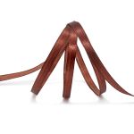 Лента атласная 1-сторонняя 6.0 мм / 22.86±1 метров, 074 медно-коричневый, Globus