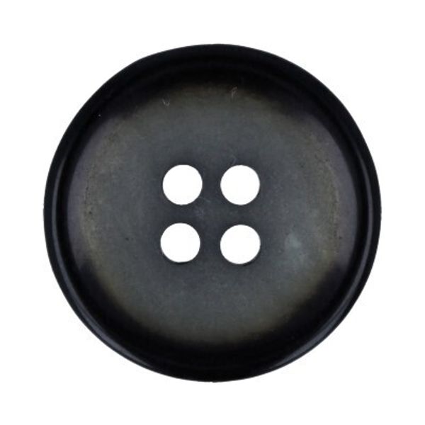 Пуговицы 4 прокола костюмные 15 мм, 24 шт, А008 черный, Gamma RIO 0015