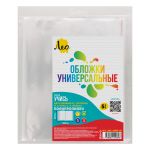 Обложка универсальная для учебников Моро, Петерсон, Гейдман с клеевым краем LNNPP-05 70 мкм (270х450 мм), 5 шт, прозрачный, Лео LNNPP-05