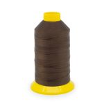 Нитки филаментные 420D/3, 1500 м, 100% п/э, Астра, 8108 т-коричневый