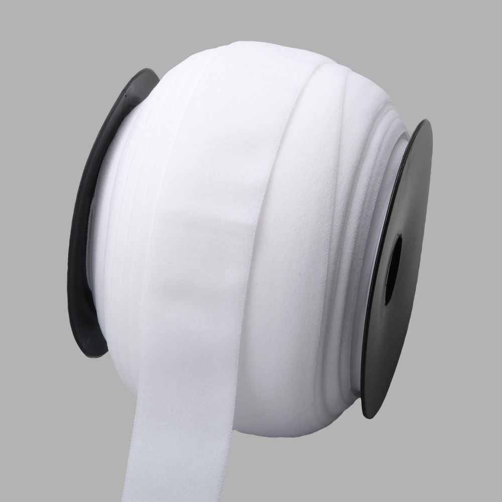 Резинка бельевая (окантовочная) 30.0 мм / 50 метров, тканая, отбеленный, 124030/1