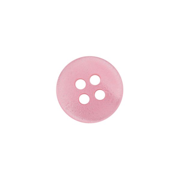 Пуговицы 4 прокола 18L=11 мм, пластик, col.09 розовый, 72 шт, CN2842