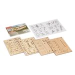 Пазл 3D фанера BIR-005, автобус, Rezark BIR-005