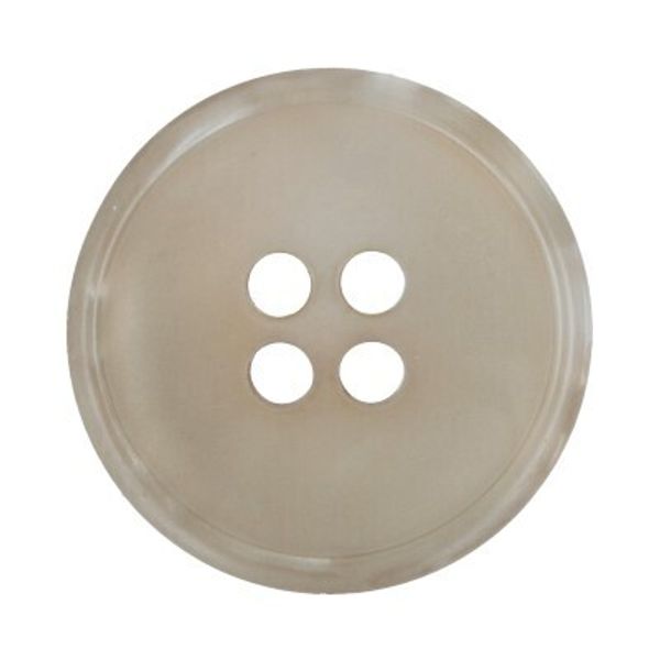 Пуговицы 4 прокола костюмные 20 мм, 24 шт, D101 бежевый, Gamma RIO 0016