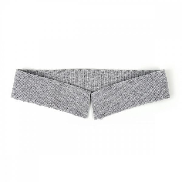 Манжеты для поло 100% х/б, Россия, серый разм.3,5х40 см (±1), 2 шт /TOS/