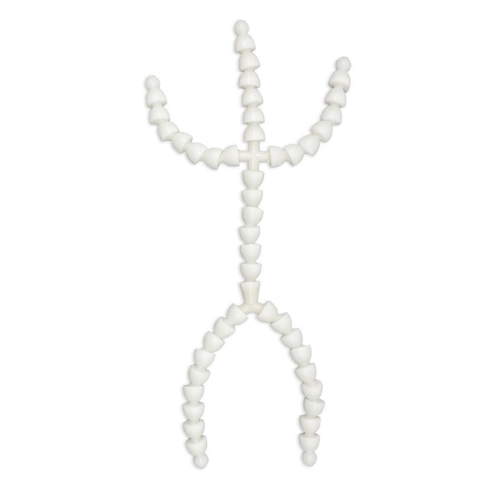 Скелет для игрушки сред. длина 26 см, руки - 8 см, ноги - 11 см, 27043