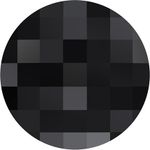 Стразы клеевые стекло 6 мм, 36 шт, черный (Jet), Preciosa 438-11-302 i