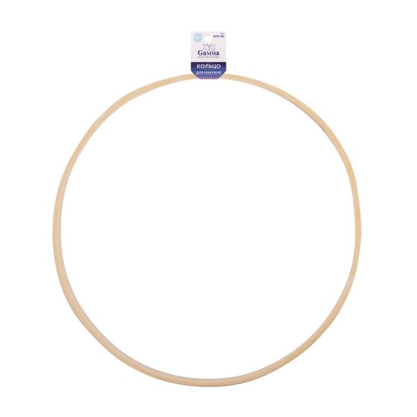 Кольцо для макраме бамбук ⌀200 мм, Gamma RKW-020
