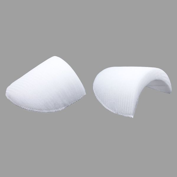 Плечевые накладки (подплечники) втачные 100х145х10 мм, белый, 50 пар