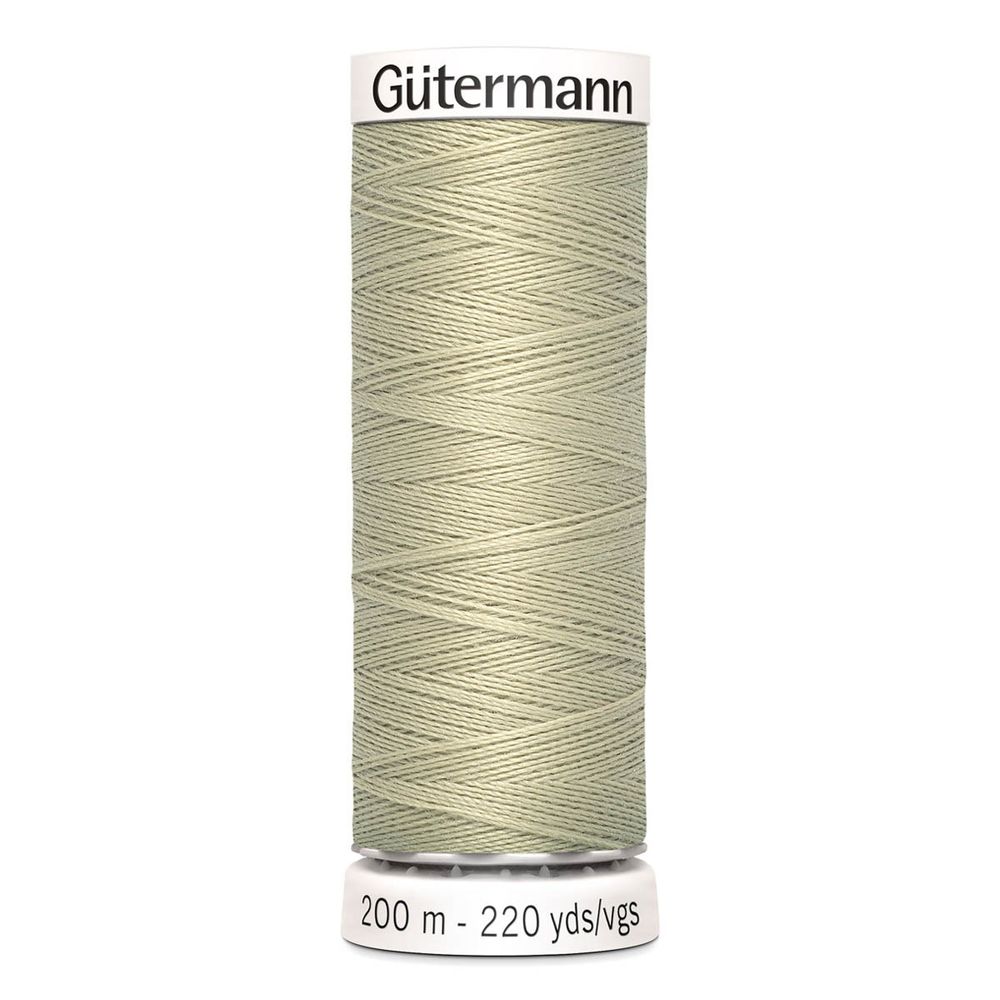 Нитки универсальные Gutermann Sew-all, 200м, 503 желтовато-серый
