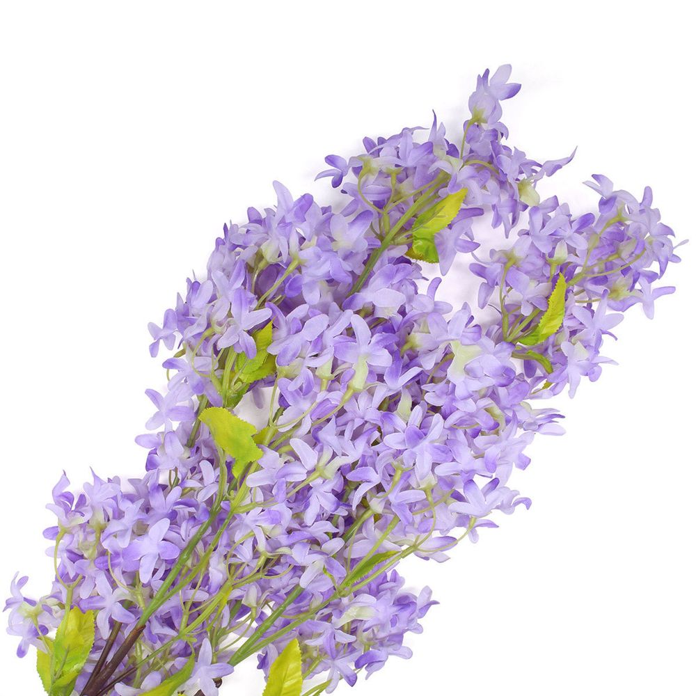 Цветы искусственные Вишня 100см 2шт, Фиолетовый