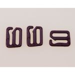 Крючки для бюстгальтера металл 10.0 мм, 076 сливовое вино, Arta, 50 шт