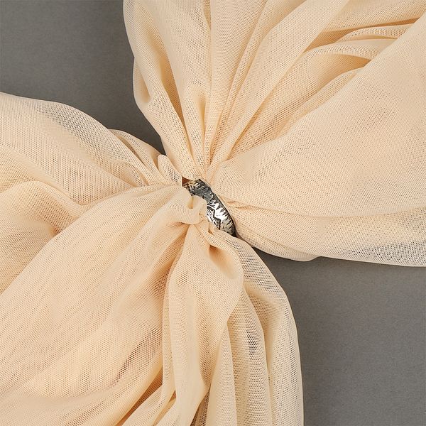 Сетка бельевая эластичная 51 г/м², шир.150 см / 3 метра, KN067 бежевый /03128209.067.3/