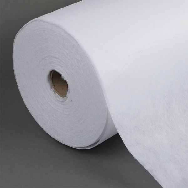 Флизелин клеевой точечный 50 г/м², цв.белый, шир.90см, 100м