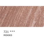 Карандаш цветной заточенный, 6 шт, 721 мокко, Vista-Artista INTENSE VICP