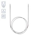 Спицы круговые металл ⌀2,5 мм, 100 см, с металлической леской, Gamma MKN