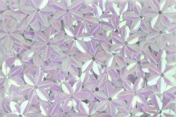 Пайетки Zlatka россыпью ZF-04 13 мм, 13 мм, 50 г (5х10 г), №319 белый