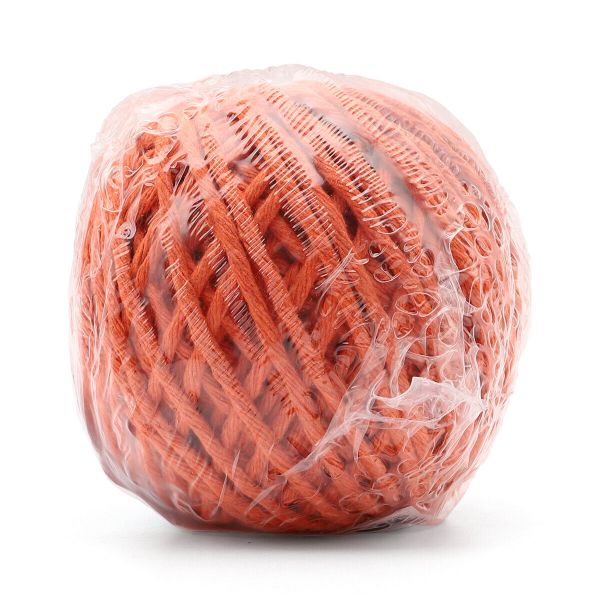 Шпагат х/б ⌀2-3 мм, 50 м, 1500 текс, оранжевый, 70098