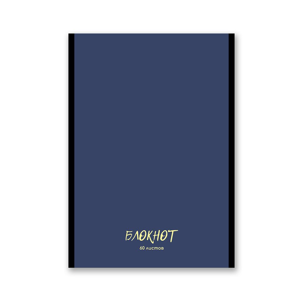 Блокнот на скобе, A5 60 л. 12 шт клетка, Стильная палитра 01741, Б263 Светоч
