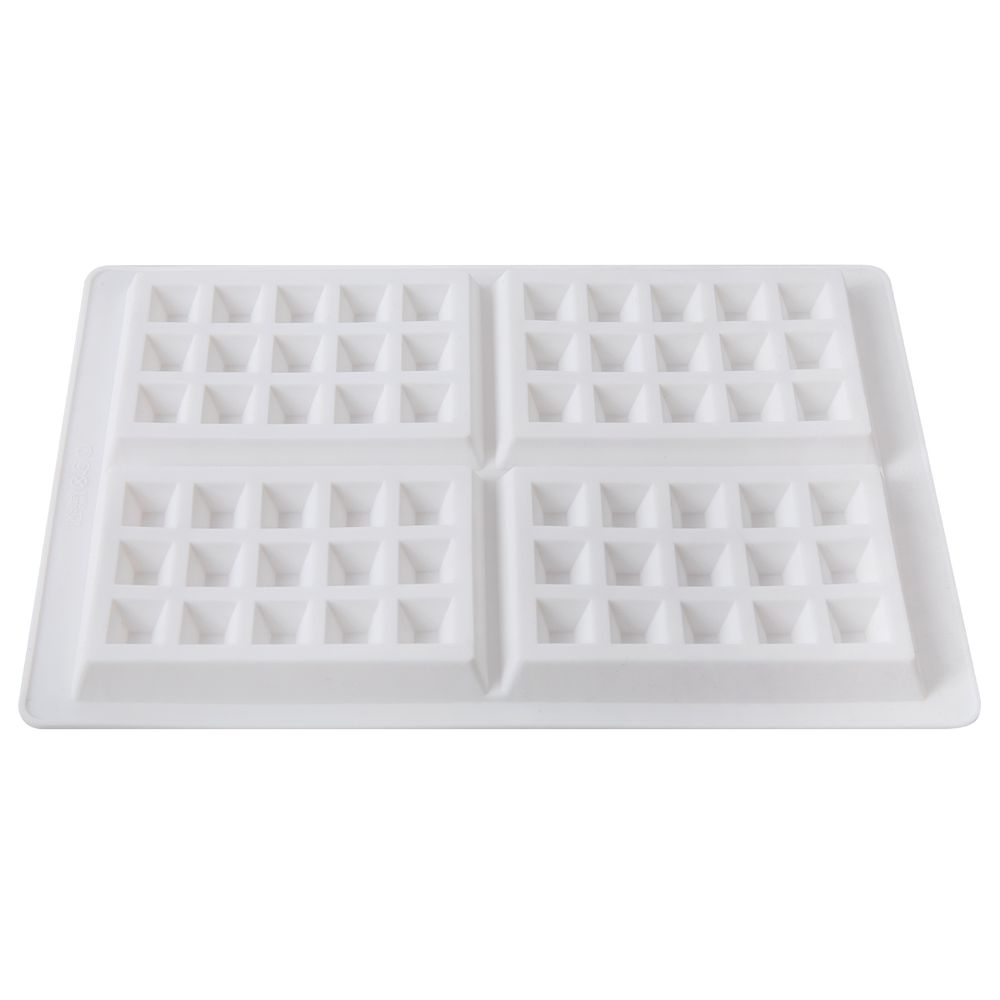 Форма силиконовая для пирожных 28х18.5х1.5 см, вафли, S-Chief SPC-0339