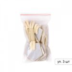 Клевант экокожа 190 мм C-KLV01 цв.бежевый, 3 шт