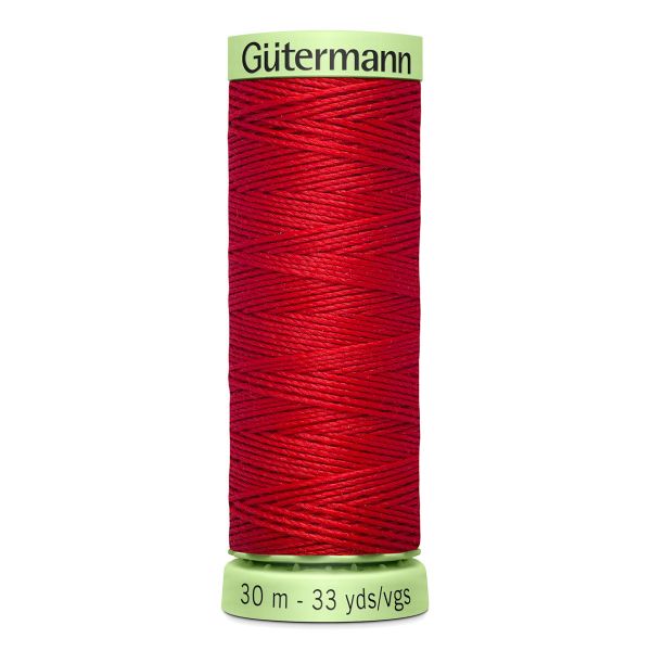 Нитки отделочные Gutermann Top Stitch, 30м, 365 ярко-алый, 5 катушек
