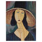 Алмазная (кристальная) мозаика Cristyle, Портрет Жанны Эбютерн А. Модильяни, 30х40 см
