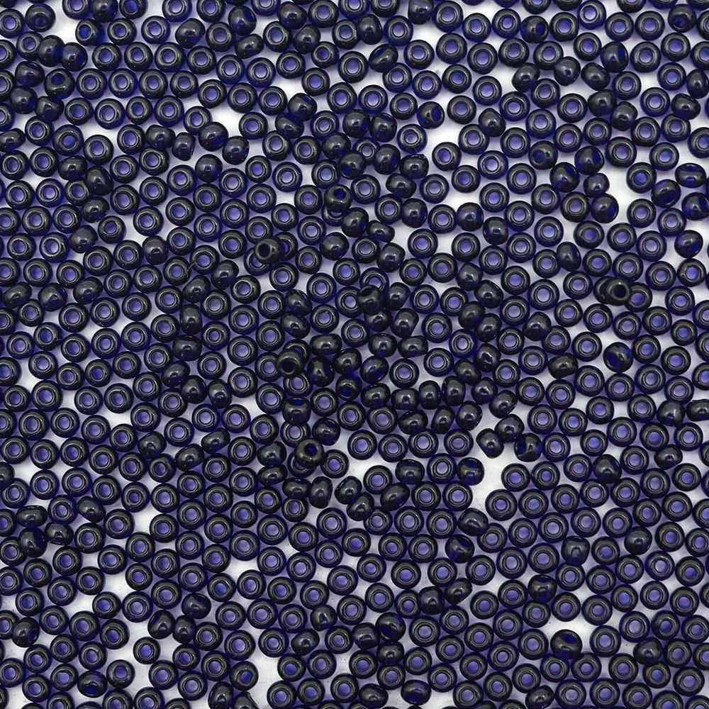 Бисер Preciosa прозрачный 10/0 (30110), круг. отв., 500г (Ч)