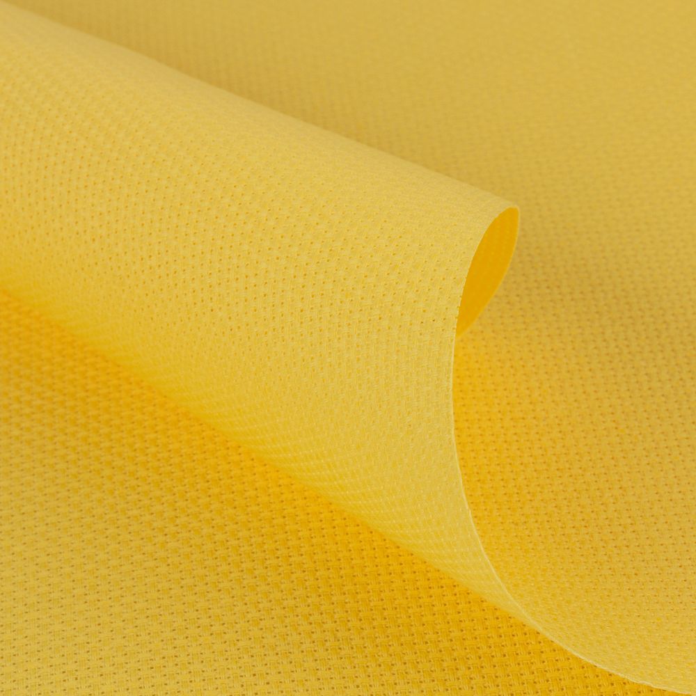 Канва Aida 14 ct, 30х40±2 см, желтый, Gamma