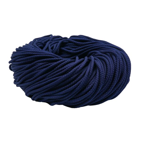Шнур плетеный ⌀4.0-5.0 мм / 100 метров, 032 синий
