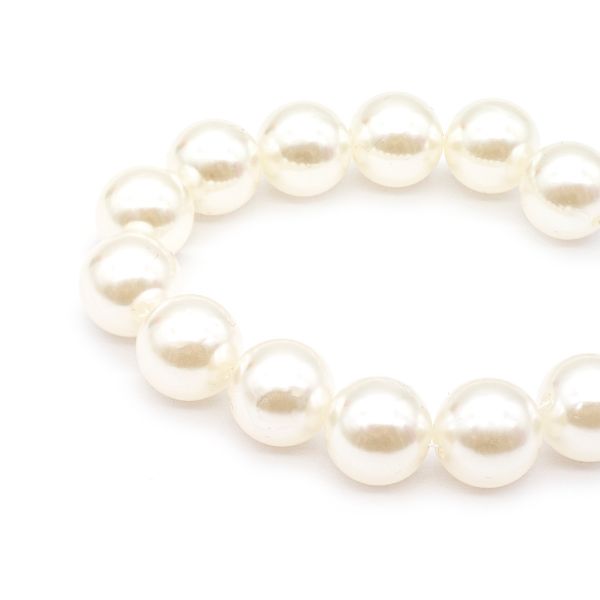 Бусины пластик (жемчуг) ⌀16 мм, 25 г, Astra&Craft, 001 NL белый