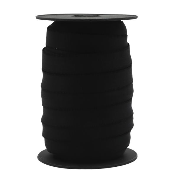 Резинка бельевая (бретелечная) 20.0 мм / 50 метров, черный, ML220.020