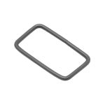 Рамка прямоугольная металл 31х15х2 мм, оксид, 100 шт