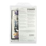 Набор для вышивания нитками Panna, Золотая серия, Карта звездного неба, 70х50 см