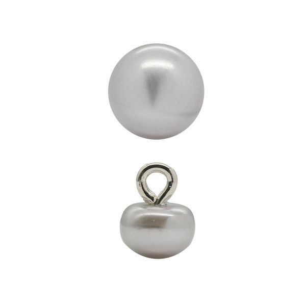 Пуговицы на ножке 8мм (Gray (серый)), 36 шт