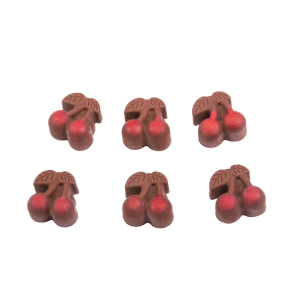 Форма силиконовая для конфет 22.3х10.5х1.5 см, вишни -15 ячеек, S-Chief SPC-0124