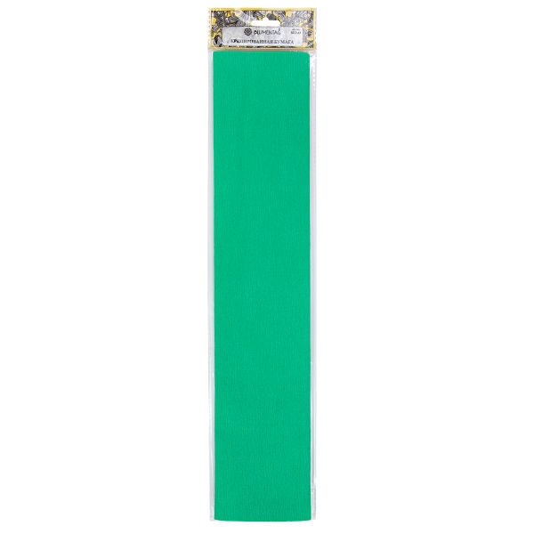 Бумага гофрированная (креповая) 20 г/м², 5 шт по 50 см / 2 метра, 41 зеленый, Blumentag REP-43