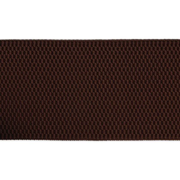 Резинка тканая 40.0 мм / 25 метров, 001 коричневый, Gamma 3140