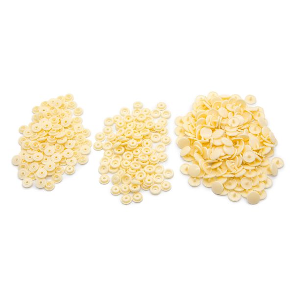 Кнопка рубашечная ⌀12,5/10мм пластик (≈100 шт) New Star (306 экрю)