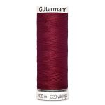 Нитки универсальные Gutermann Sew-all 100 (200 метров), 5 кат. | 910 красно-малиновый