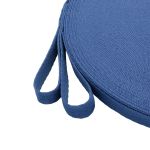 Тесьма (лента) киперная 15 мм / 50 метров, 3 г/м, 100% полиэфир, 18 джинс