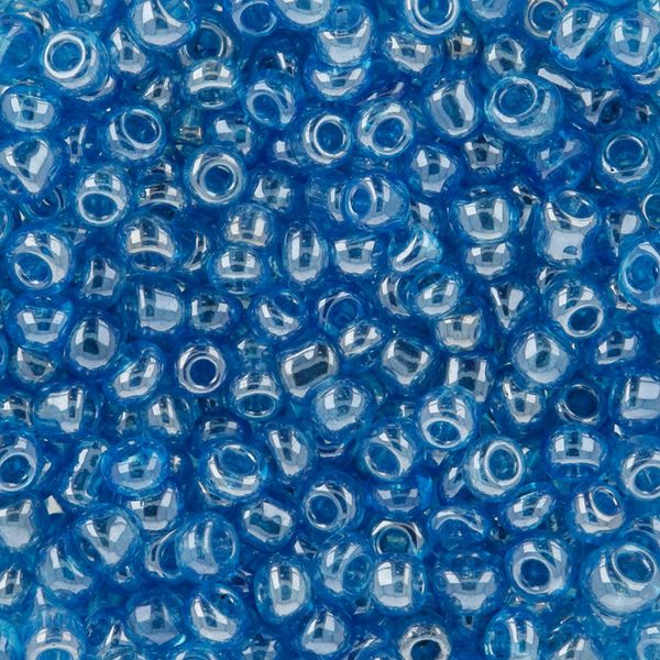 Бисер Zlatka 11/0 (2.1 мм), 100 г (10х10 г), №0103B т.голубой, GR