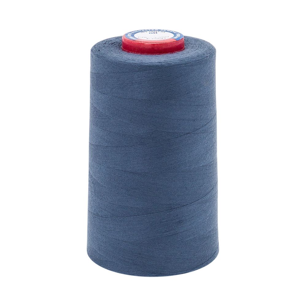 Нитки швейные Euron mH 40/2, 5000 ярд, 1350 морской серый, 1 катушка