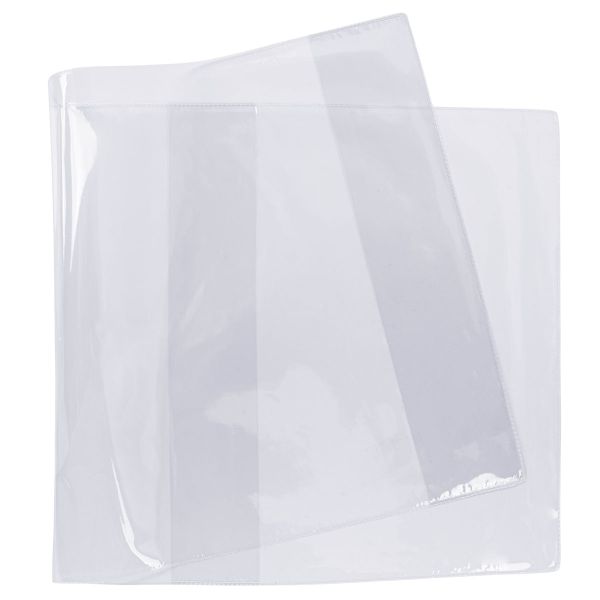 Обложка универсальная для учебников, дневников, тетрадей 120 мкм (233х465 мм) 50 шт, прозрачный, Лео LNNCA-02