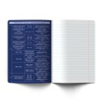 Тетрадь со справочным материалом Золотые главы, тисн.золот.фольгой, A5 48 л. на скобе 65 г/м², белизна 100% 10 шт линия, 01858 Золотые главы Русский язык, Светоч Т287